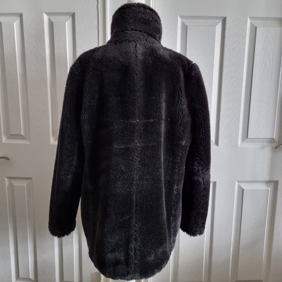 J.Crew The Teddy coat in plush fleece-faux fur Size L - Picture 4 of 11
